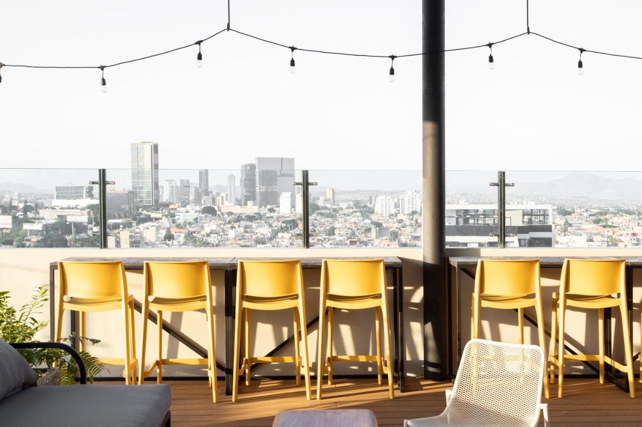 Galeria Flat Rooftop Pool Witgdl Guadalajara Dış mekan fotoğraf
