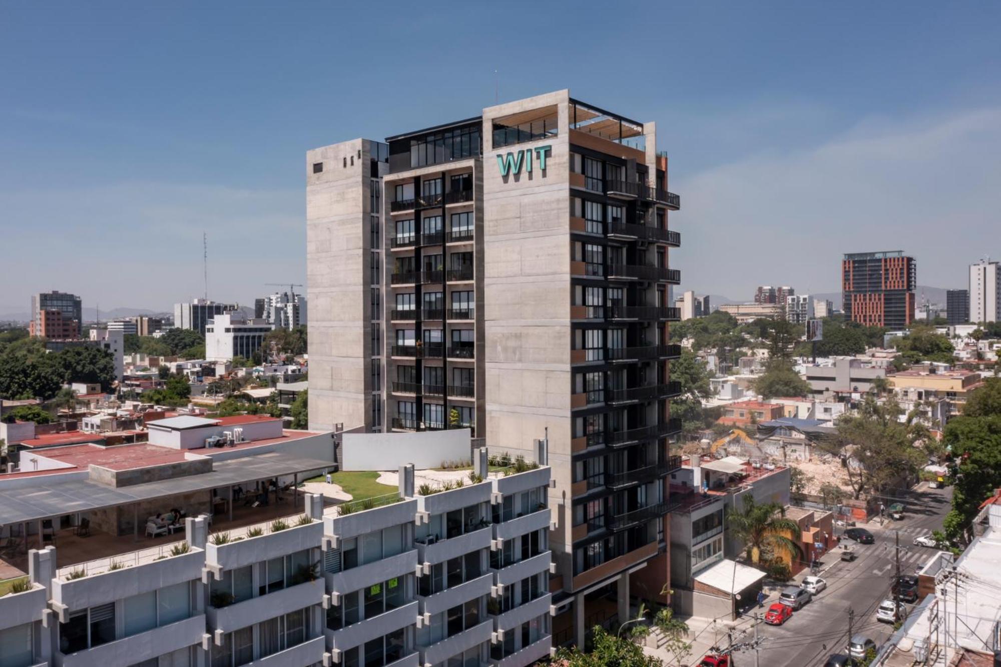 Galeria Flat Rooftop Pool Witgdl Guadalajara Dış mekan fotoğraf