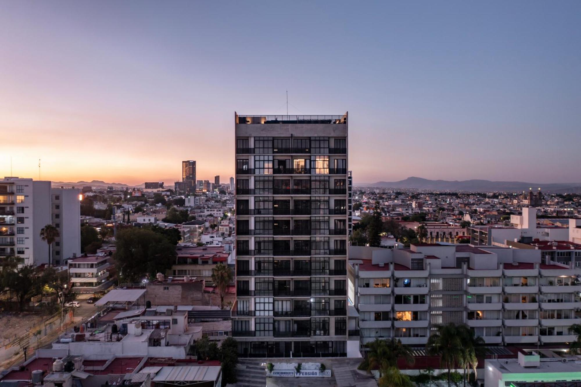 Galeria Flat Rooftop Pool Witgdl Guadalajara Dış mekan fotoğraf