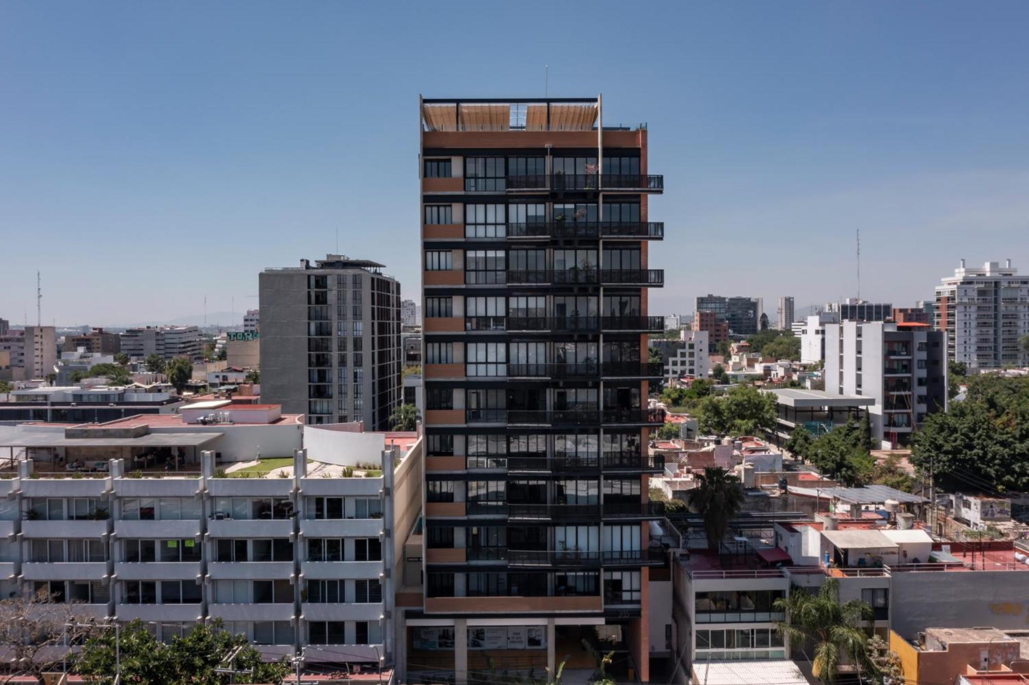 Galeria Flat Rooftop Pool Witgdl Guadalajara Dış mekan fotoğraf