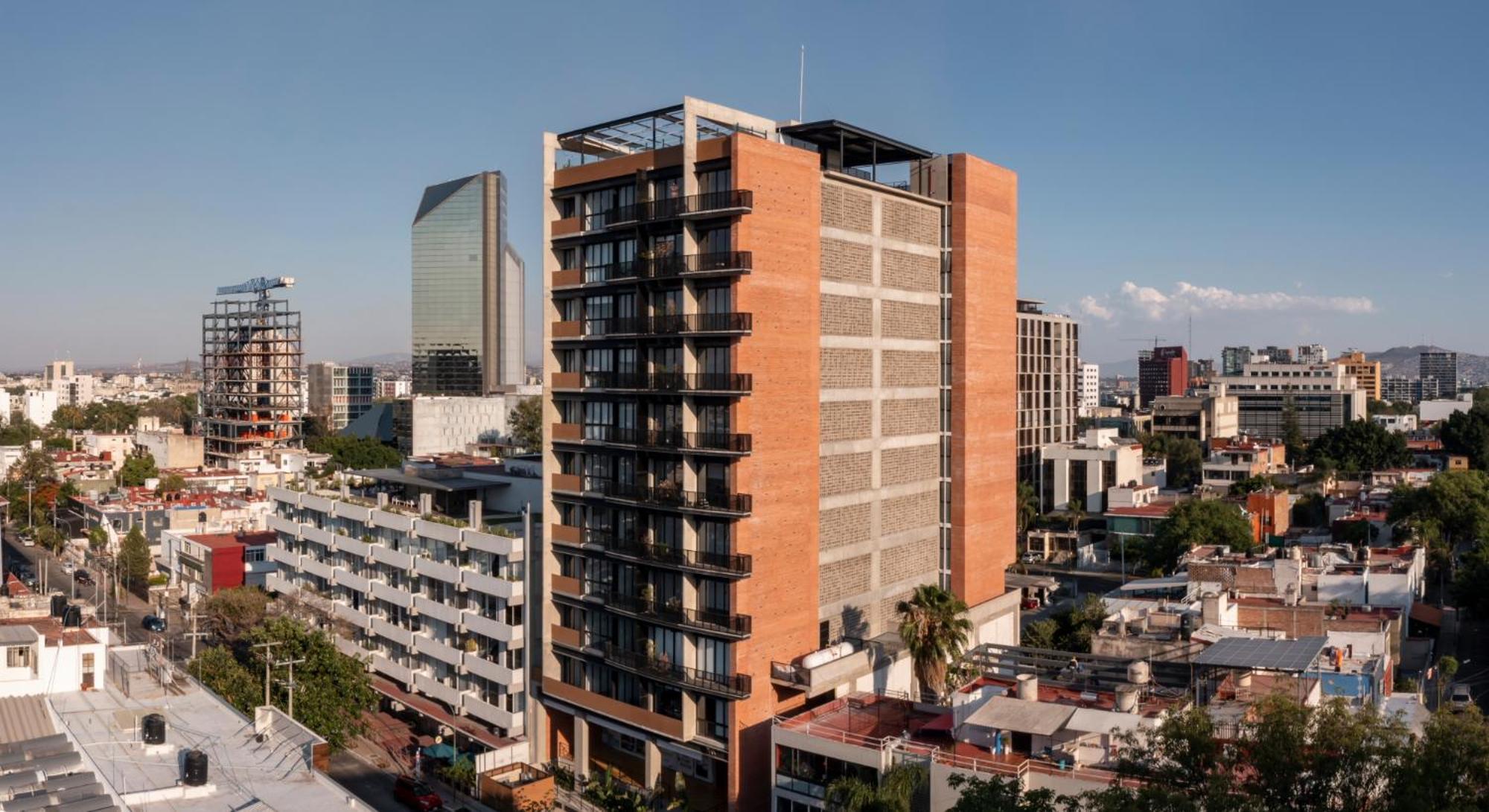 Galeria Flat Rooftop Pool Witgdl Guadalajara Dış mekan fotoğraf