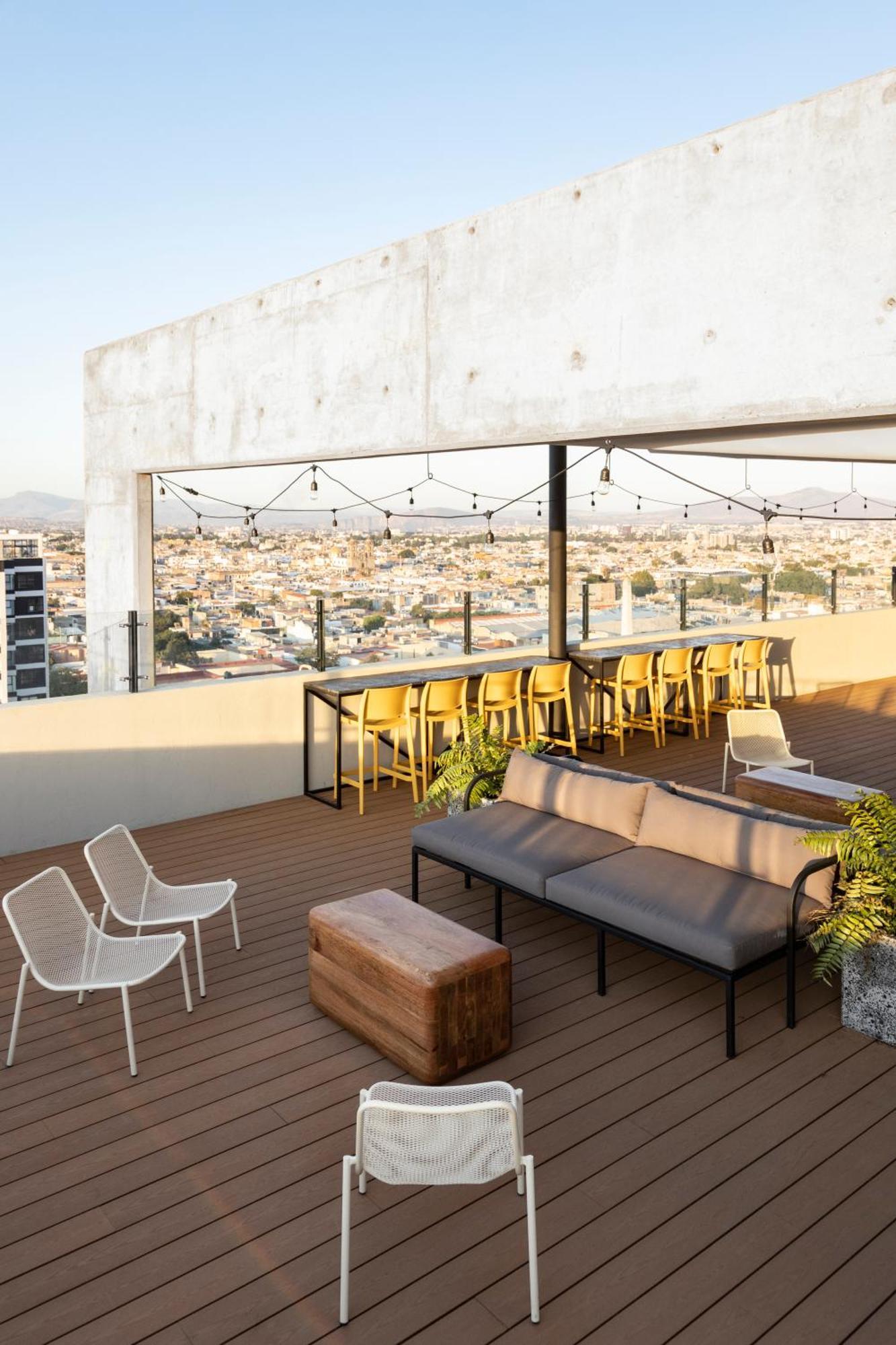 Galeria Flat Rooftop Pool Witgdl Guadalajara Dış mekan fotoğraf